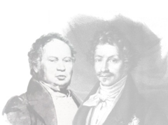 König Ludwig I. von Bayern und Johann Martin von Wagner